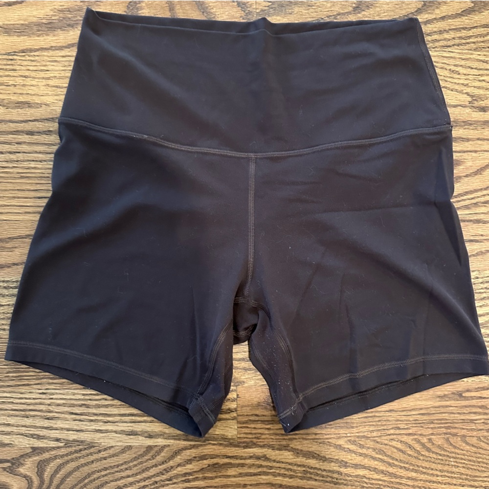 lululemon athletica Black Bike Shorts